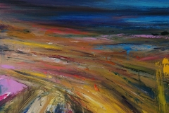 · Título: Sunset · Medidas: 50x50 · Técnica : Mixta sobre lienzo