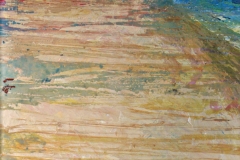 Título : Praia · Medidas: 40x40 · Técnica : Mixta sobre lienzo y cristal