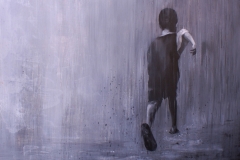 · Título : Run · Medidas: 130x110 · Técnica : Acrílico sobre lienzo
