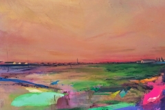 Título : Sureño III · Medidas: 73x60· Técnica : Mixta sobre lienzo